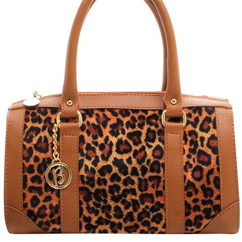 leopard coach bolsa