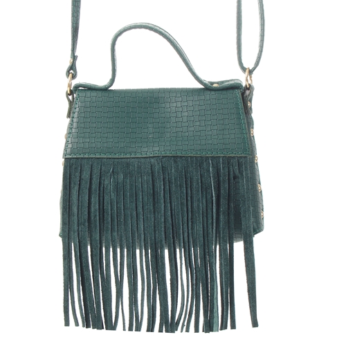 long fringe bolsa