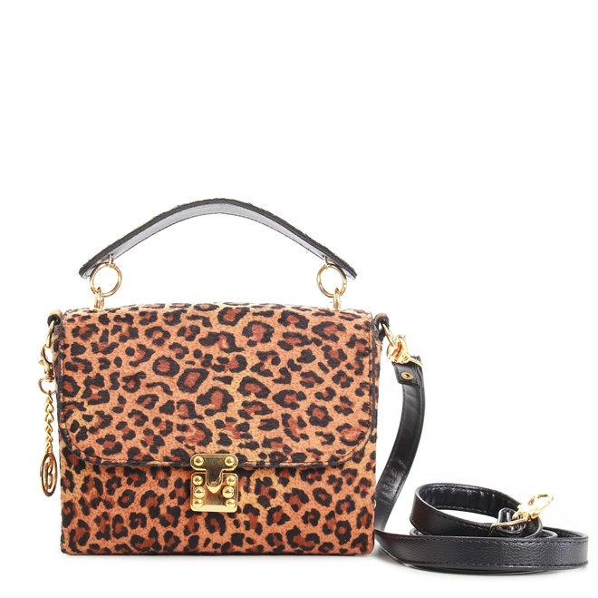 leopard coach bolsa